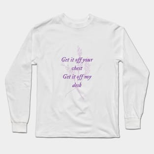 Lavender haze Long Sleeve T-Shirt